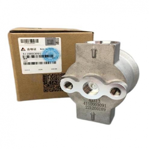 SDLG LG968F gearbox filter adapter 4110003091