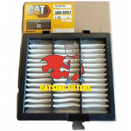 500-0957,5000957 CABIN AIR FILTER FOR CATERPILLAR